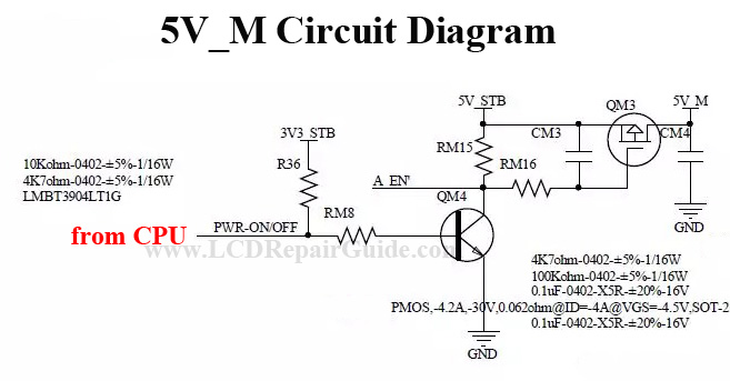 fix led tv mainboard start up problem