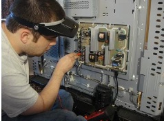 checking lcd tv board