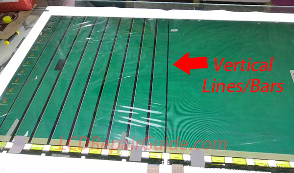 55 panel screen with vertical lines bar problem 55 panel screen with vertical lines bar problem