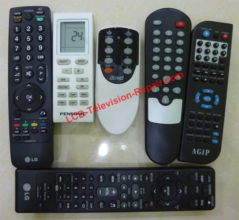 Various Remote Control Various Remote Control