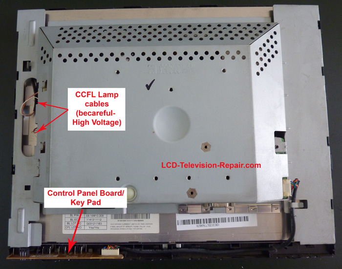 Rear side of Dell E152 Without cover Rear side of Dell E152 Without cover