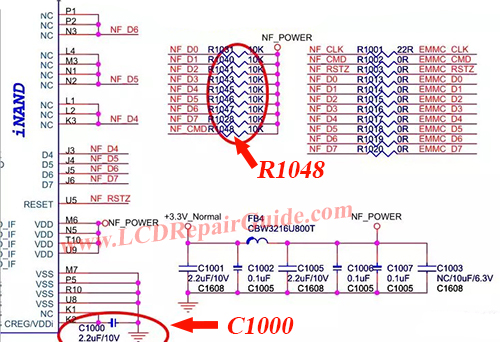 TV mainboard repair