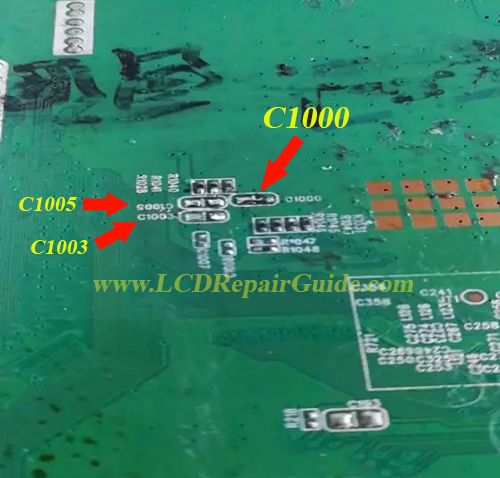 how to troubleshoot the Smart LED TV mainboard