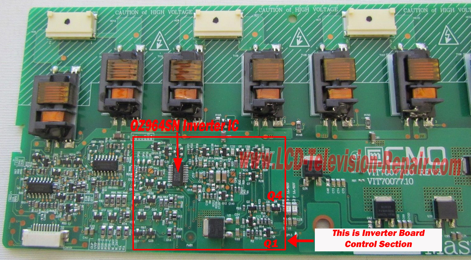 fix lcd inverter board fix lcd inverter board