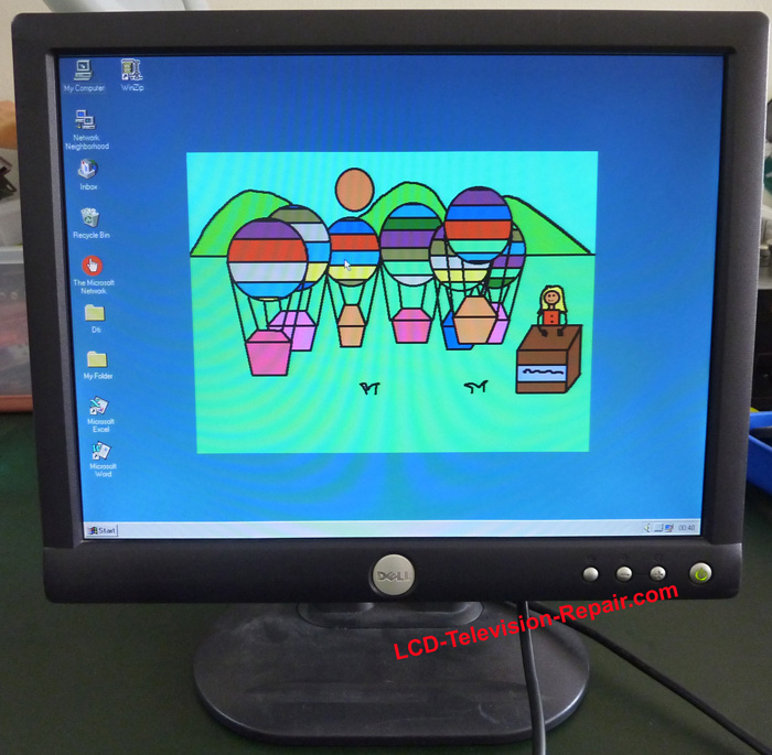 fixed dell lcd monitor problem fixed dell lcd monitor problem