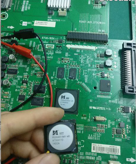 replace the mainchip MSD6A918 IC replace the mainchip MSD6A918 IC
