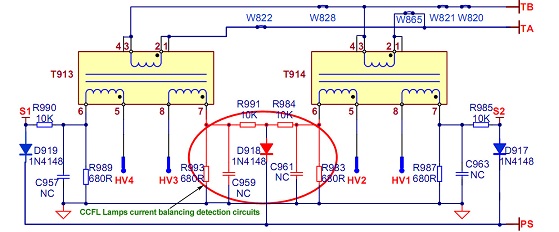 lcd tv inverter schematic diagram lcd tv inverter schematic diagram