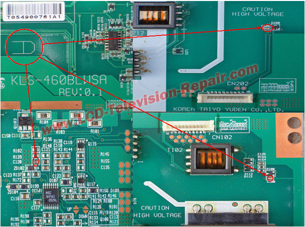 LTA460WS-L03 inverter board LTA460WS-L03 inverter board