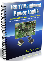 LCD TV Mainboard Power fault LCD TV Mainboard Power fault