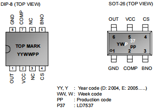 ld7537 pin description ld7537 pin description