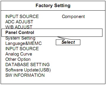 lg tv factory mode lg tv factory mode