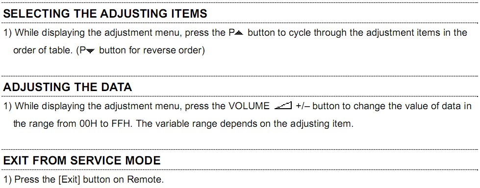 toshiba led tv service mode toshiba led tv service mode