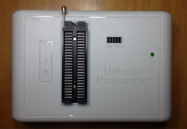 rt809h universal programmer for nand-emmc-flash memory