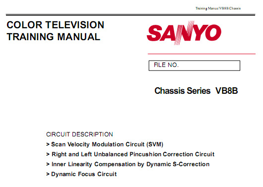 sanyo crt tv training manual sanyo crt tv training manual